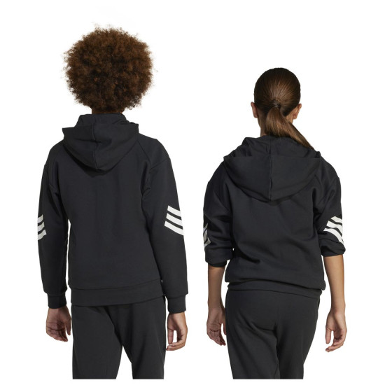 Adidas Παιδική ζακέτα Future Icons 3-S Full-Zip Hooded Adidas Παιδική ζακέτα Future Icons 3-S Full-Zip Hooded